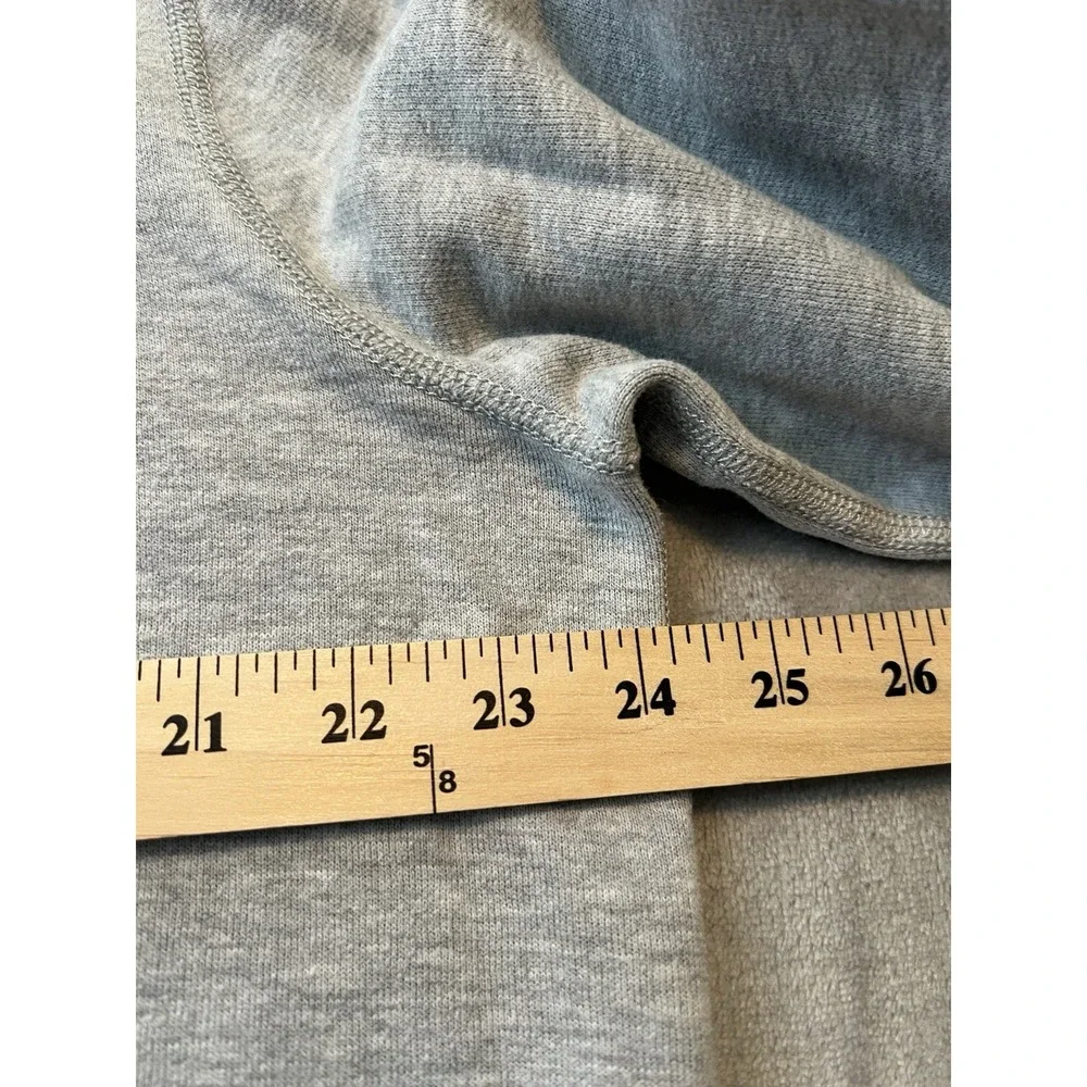 Polo Ralph Lauren Mens Hoodie L Gray Pullover Fleece Sweatshirt Pony Logo